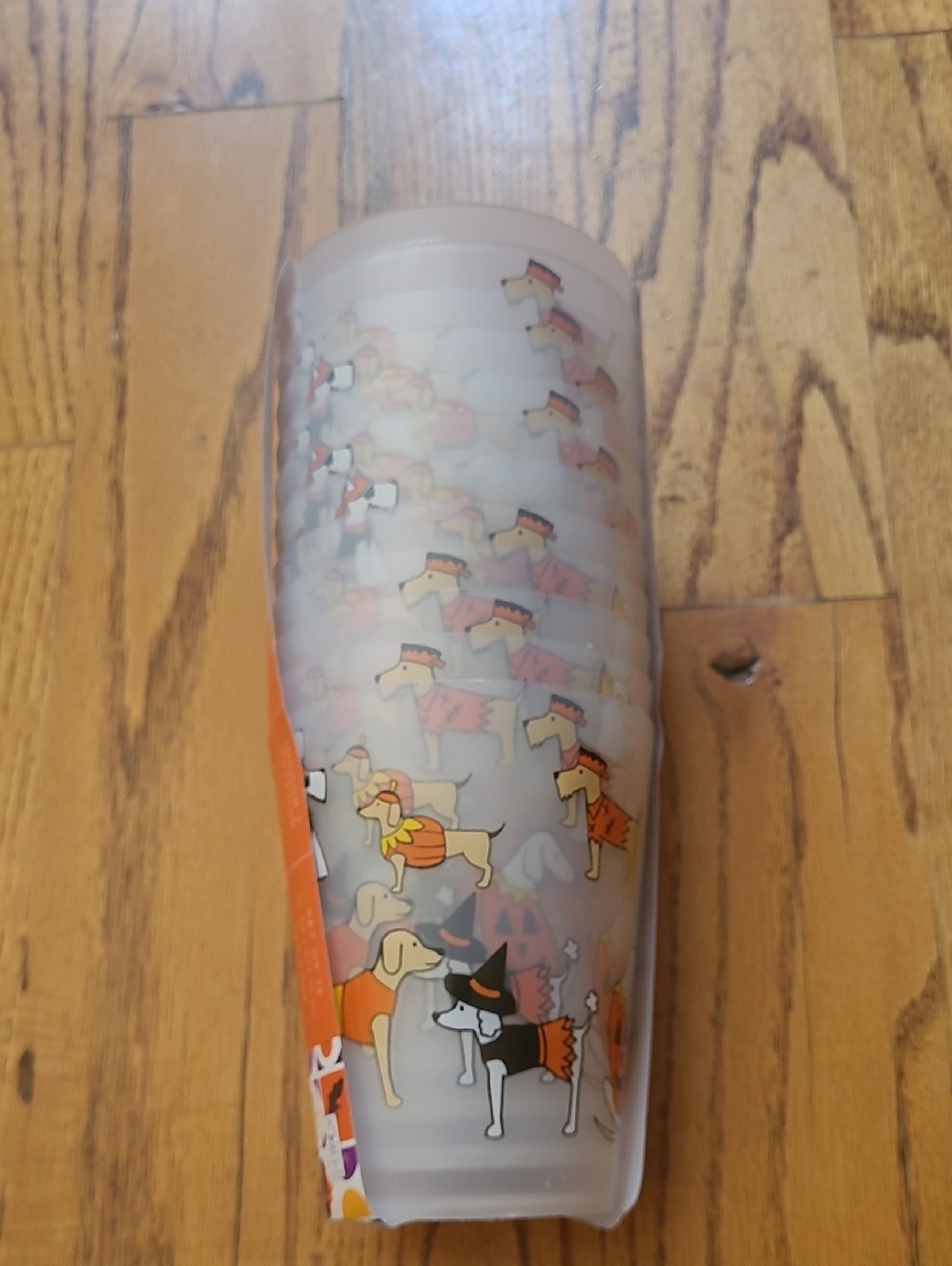 Novogratz Home BPA FREE, SET OF 12 Reusable Plastic HALLOWEEN 16oz Cup